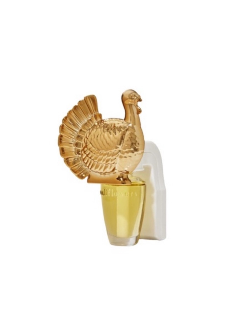 Bath & Body Works Shiny Gold Turkey Wallflowers Plug-In Accent - Picture 3 of 7